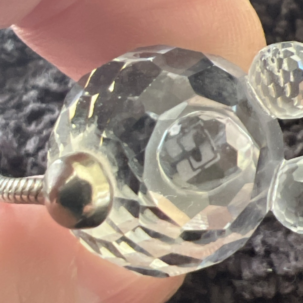 Swarovski Crystal Cat Kitty Charm Figurine Flowing Wire Tail RETIRED - Picture 8 of 11